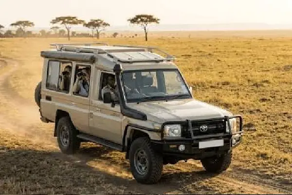 Safari Land Cruiser with pop-up roof